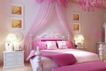 Thiết kế phòng ngủ dành riêng cho các cô công chúa
