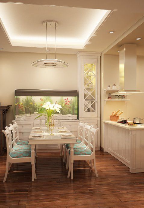Mẫu thiết kế phòng bếp tân cổ điển tuyệt đẹp của nhà anh Đạt tại Royal City