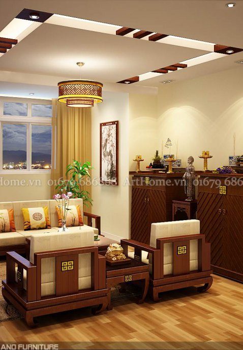 Thiết kế nội thất chung cư Nguyễn Đức Cảnh nhà cô Hương
