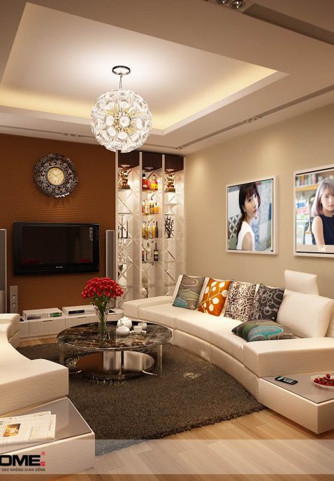 Thiết kế nội thất căn hộ chung cư hot girl Quỳnh Anh Shyn
