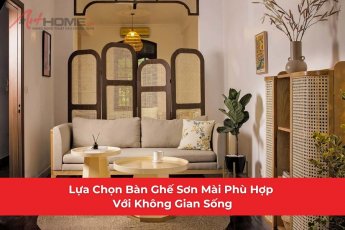 Lựa Chọn Bàn Ghế Sơn Mài Phù Hợp Với Không Gian Sống