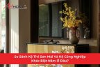 So Sánh Kệ Tivi Sơn Mài Và Kệ Công Nghiệp: Khác Biệt Nằm Ở Đâu?