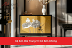 Kệ Sơn Mài Trang Trí Có Bền Không