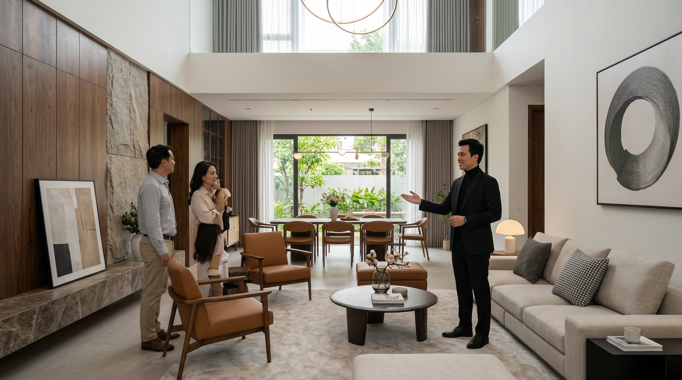 KTS. Nguyễn Trung Thành thiết kế nội thất biệt thự 11
