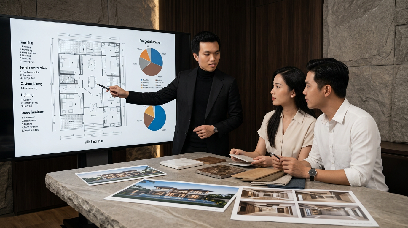 KTS. Nguyễn Trung Thành thiết kế nội thất biệt thự 6