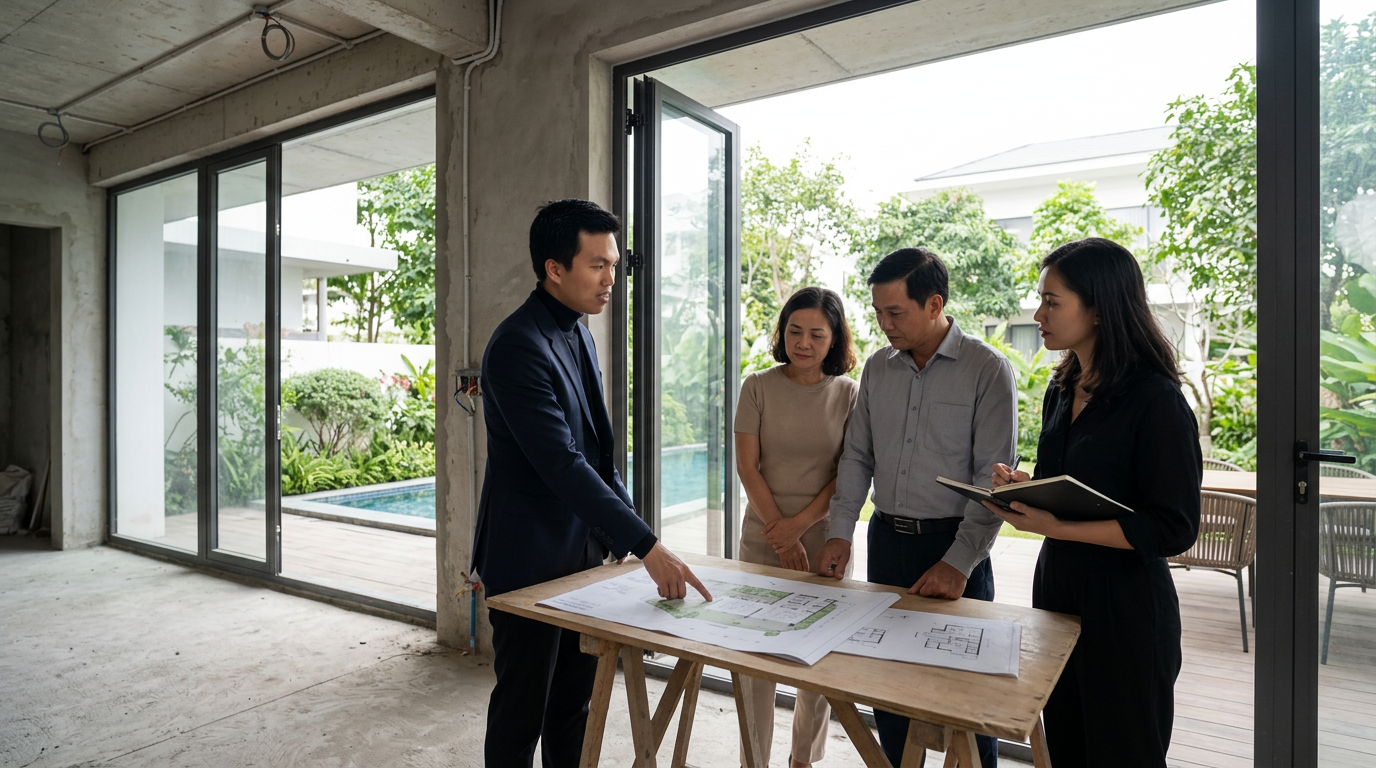 KTS. Nguyễn Trung Thành thiết kế nội thất biệt thự 8