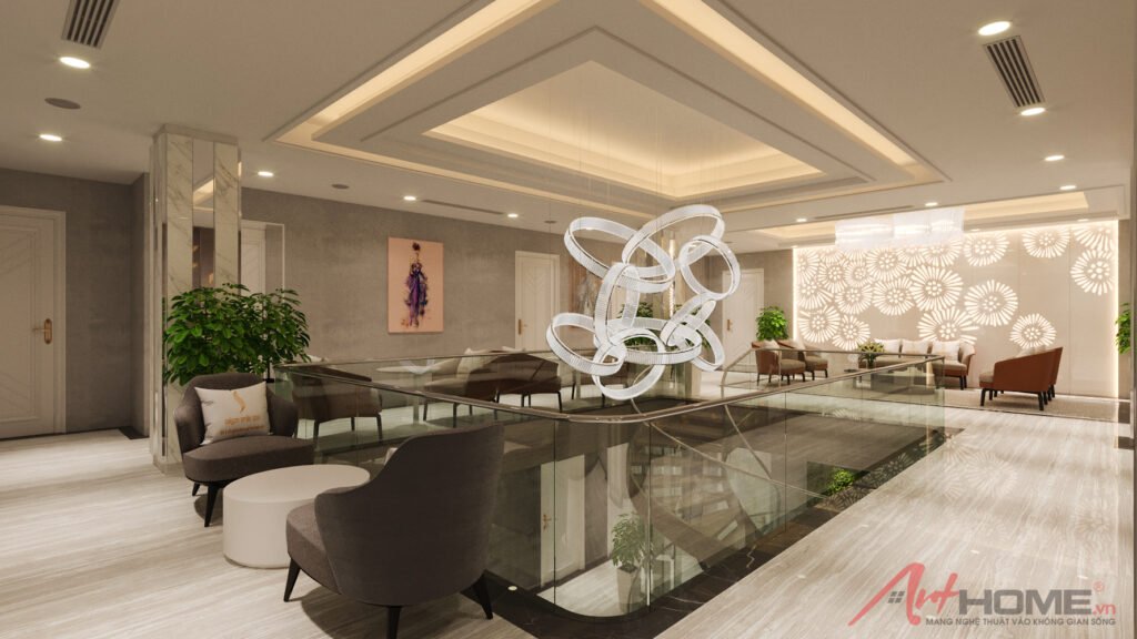Dự án thiết kế nội thất Saigon Smile Spa