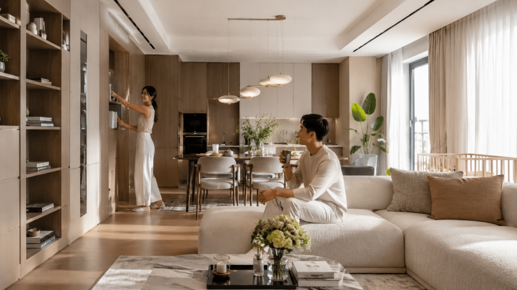 thiết kế nội thất cho Gia đình trẻ