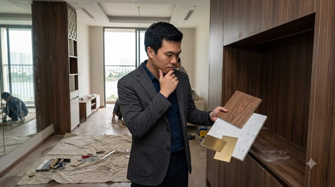 KTS kiểm tra vật liệu tại công trình